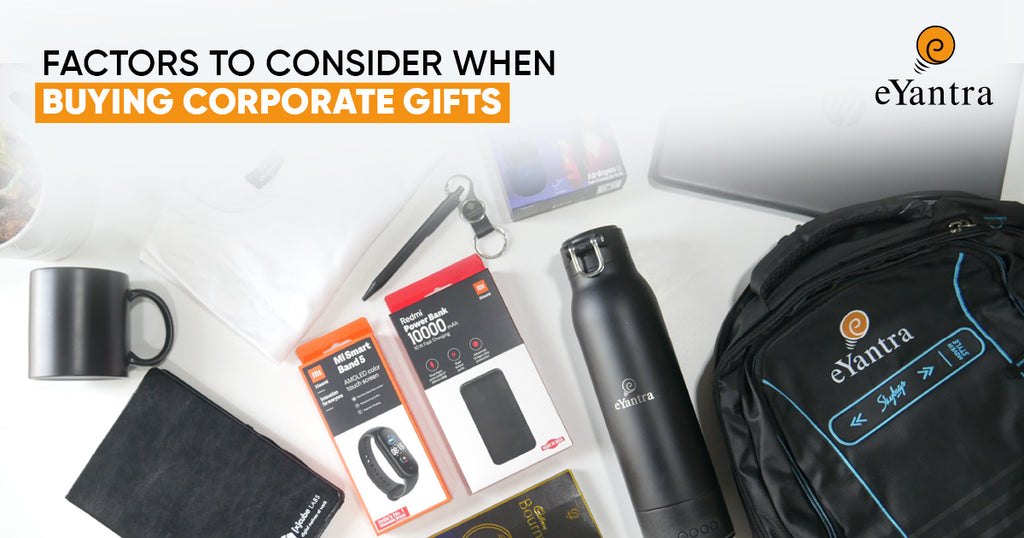 Factors to consider when buying corporate gifts